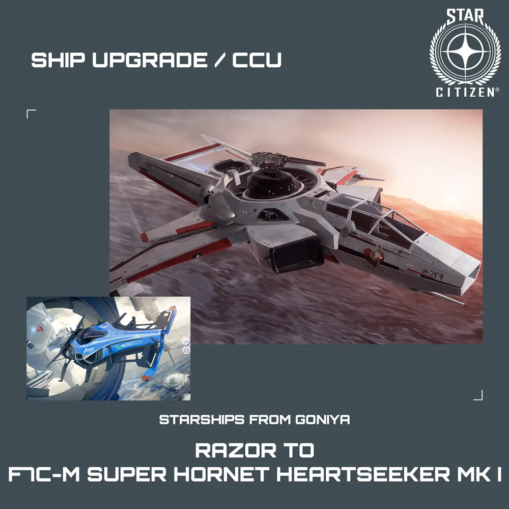 Razor to F7C-M Super Hornet Heartseeker MK I