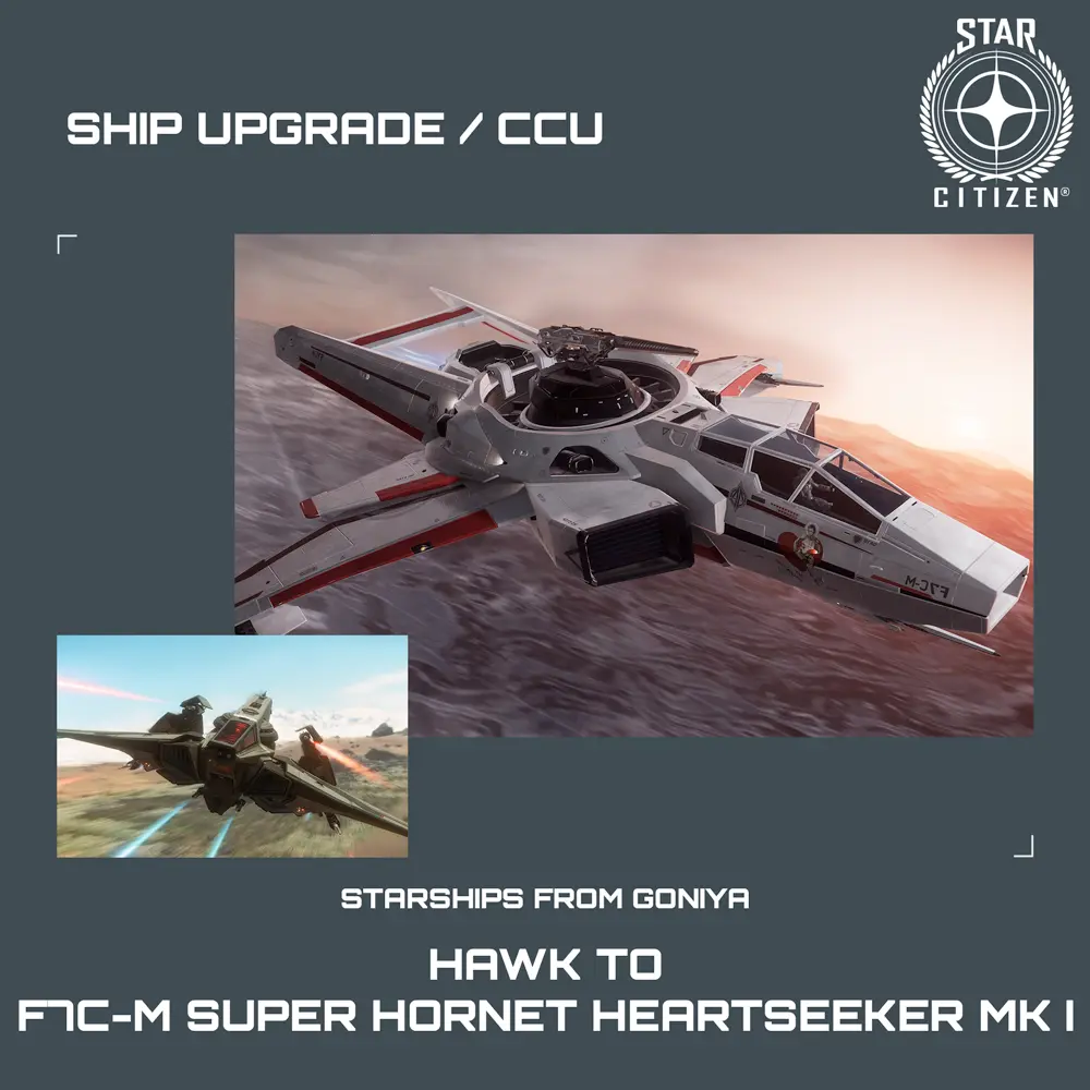 Hawk to F7C-M Super Hornet Heartseeker MK I