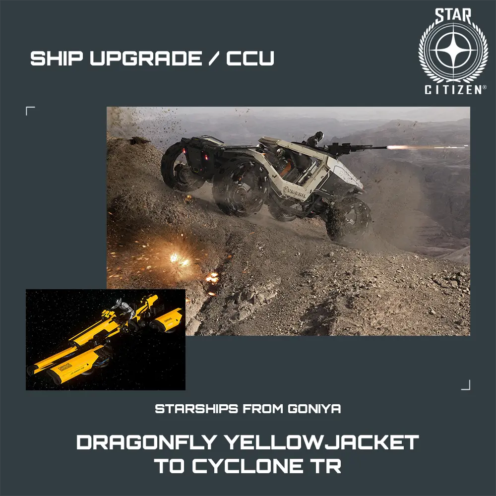 Dragonfly Yellowjacket to Cyclone TR