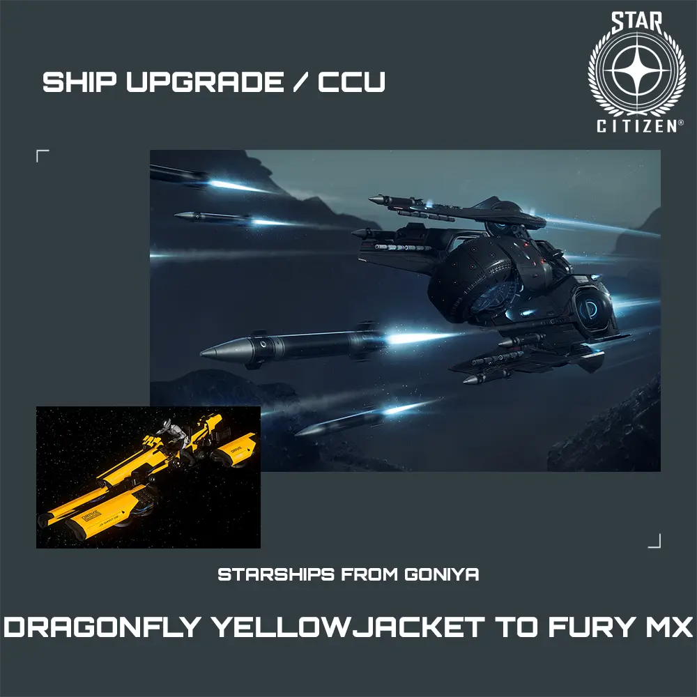 Dragonfly Yellowjacket to Fury MX