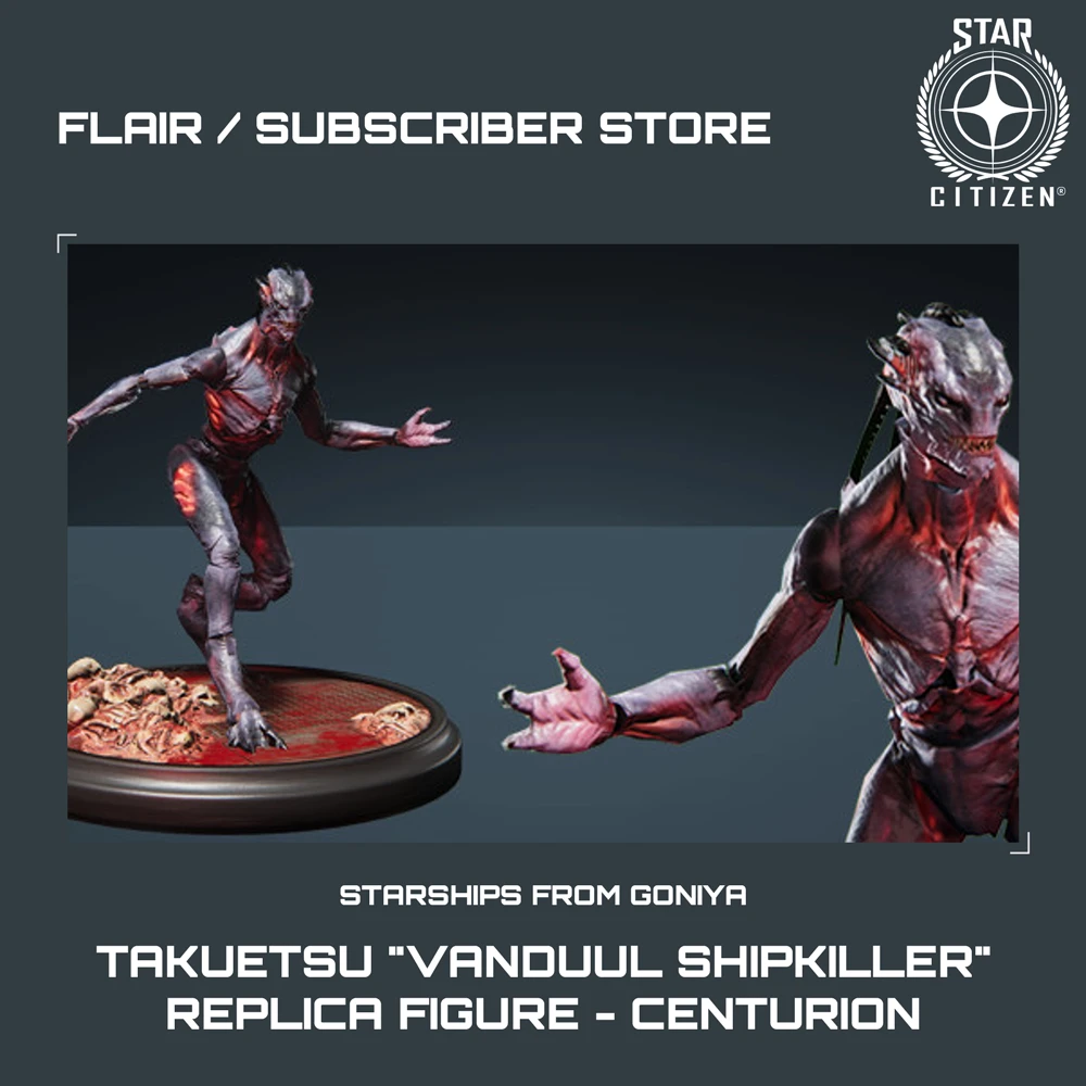 Takuetsu "Vanduul Shipkiller" Replica Figure - Centurion