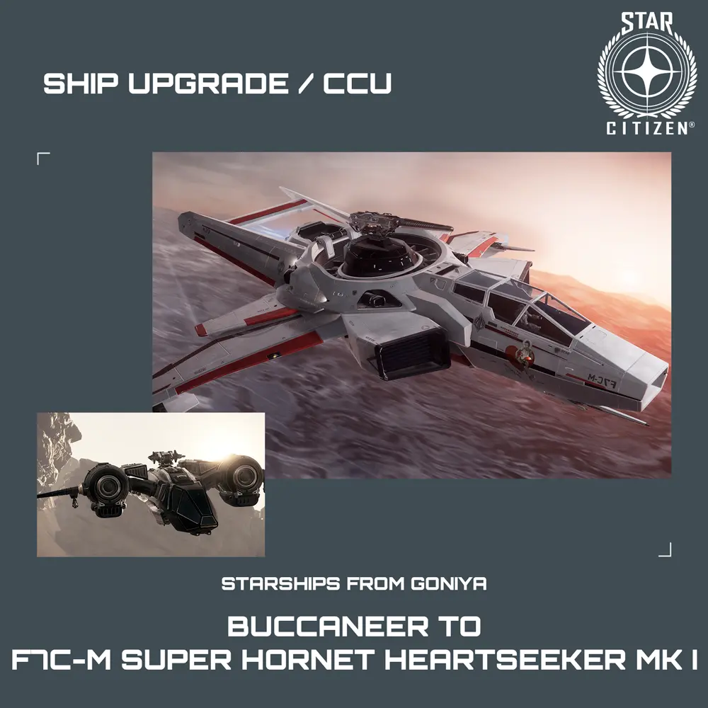 Buccaneer to F7C-M Super Hornet Heartseeker MK I