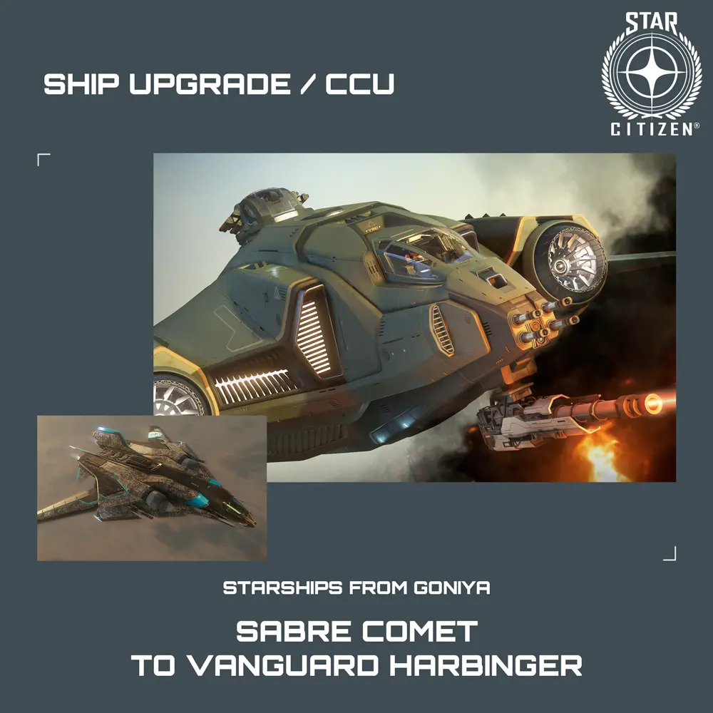Sabre Comet to Vanguard Harbinger