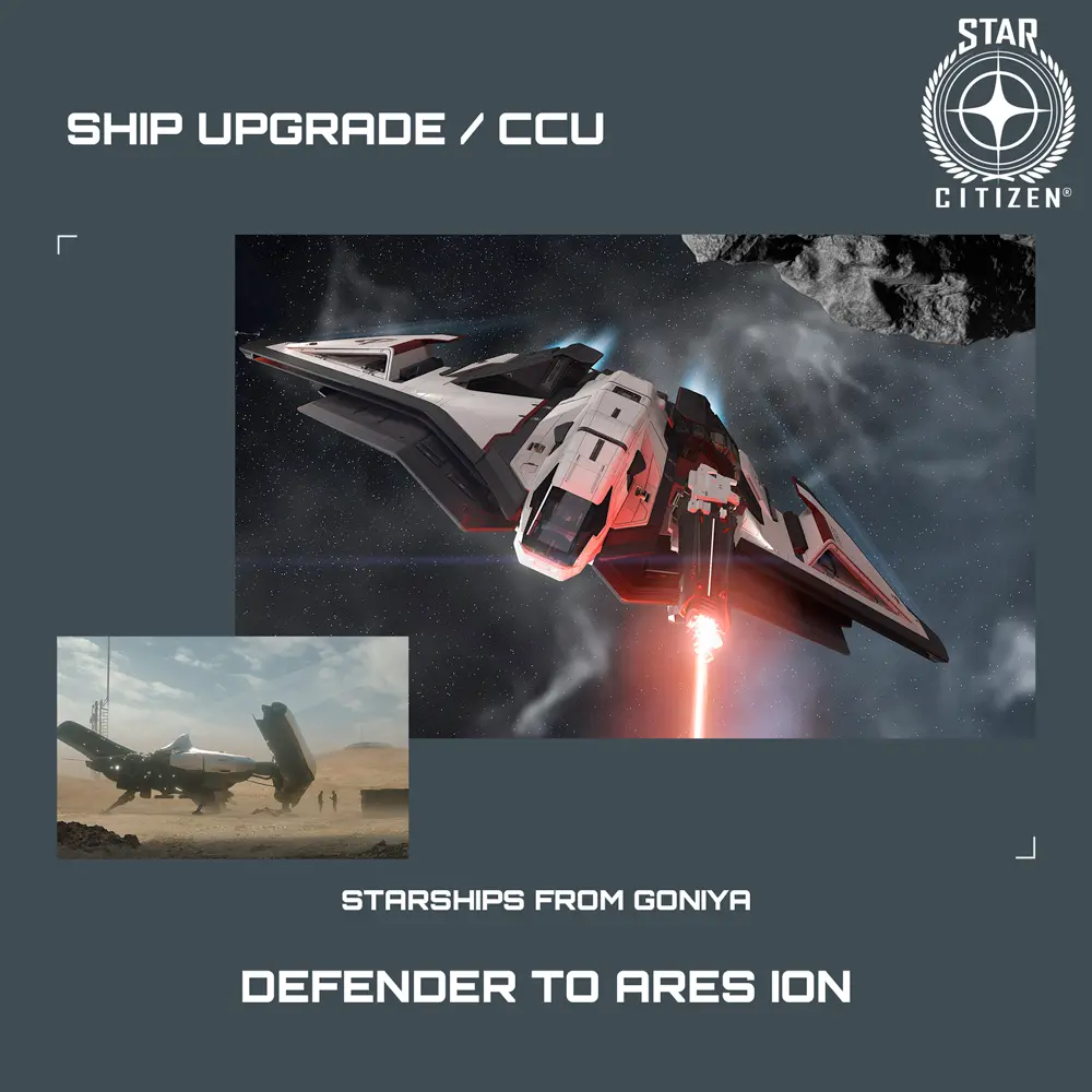 Defender to Ares Ion