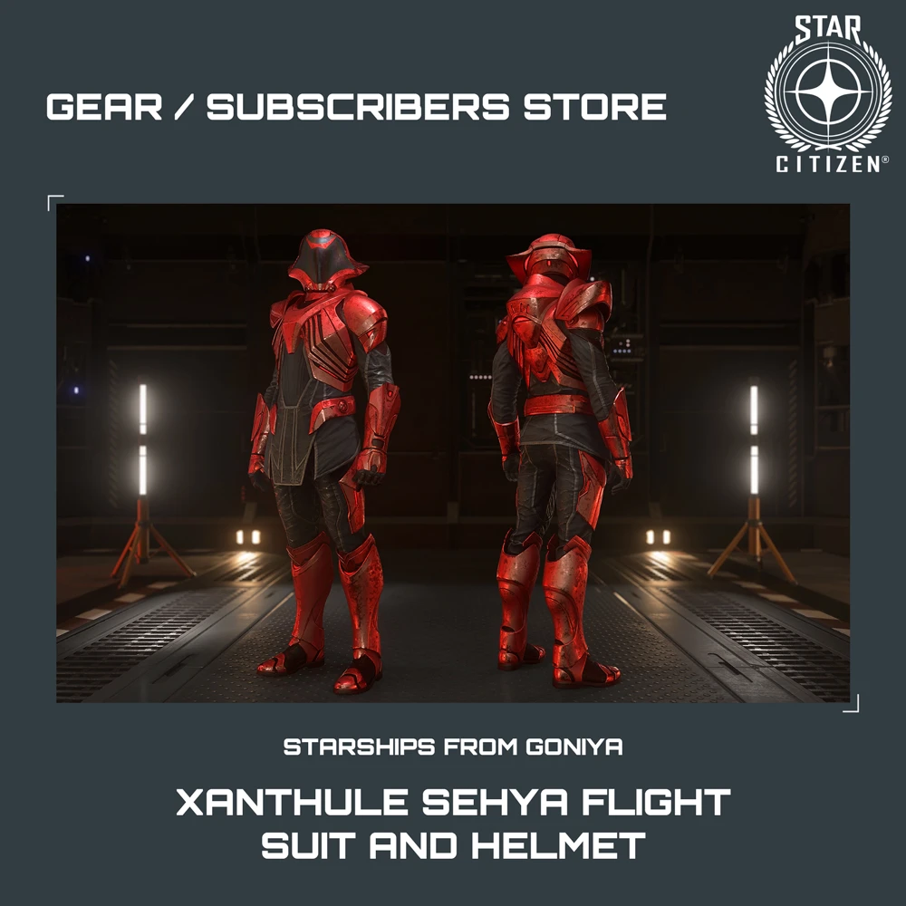 Xanthule Sehya Flight Suit and Helmet