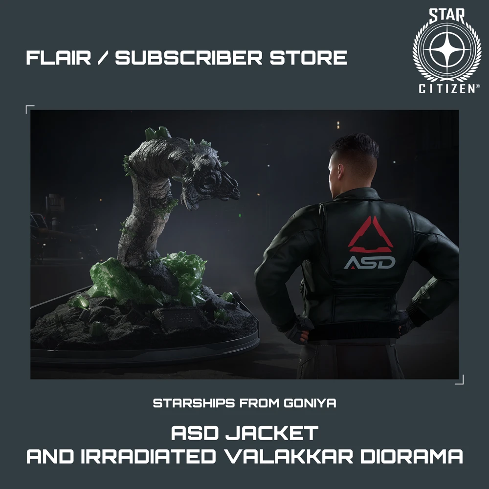 ASD Jacket and Irradiated Valakkar Diorama