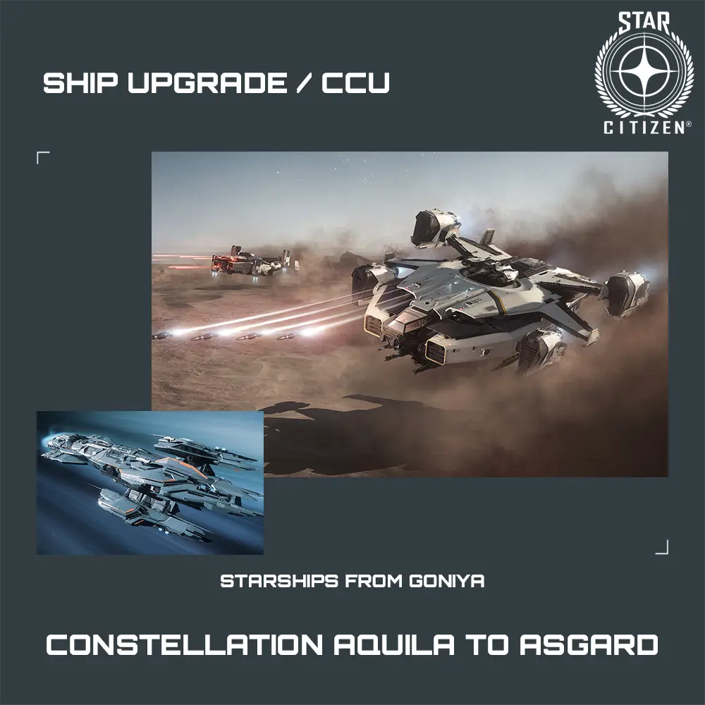 Constellation Aquila to Asgard
