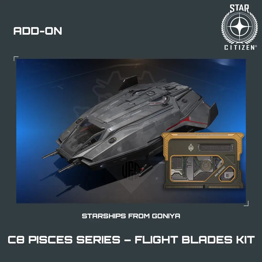 C8 Pisces Series – Flight Blades Kit