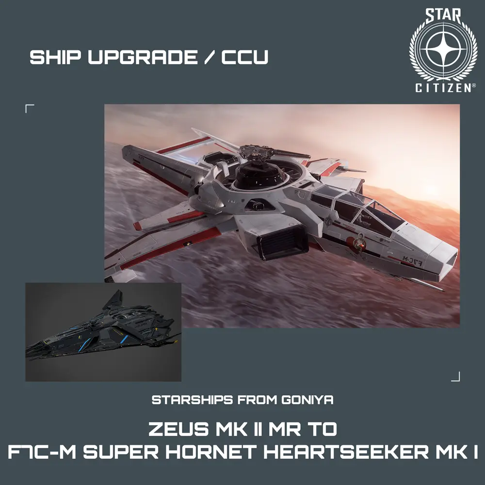 Zeus MK II MR to F7C-M Super Hornet Heartseeker MK I