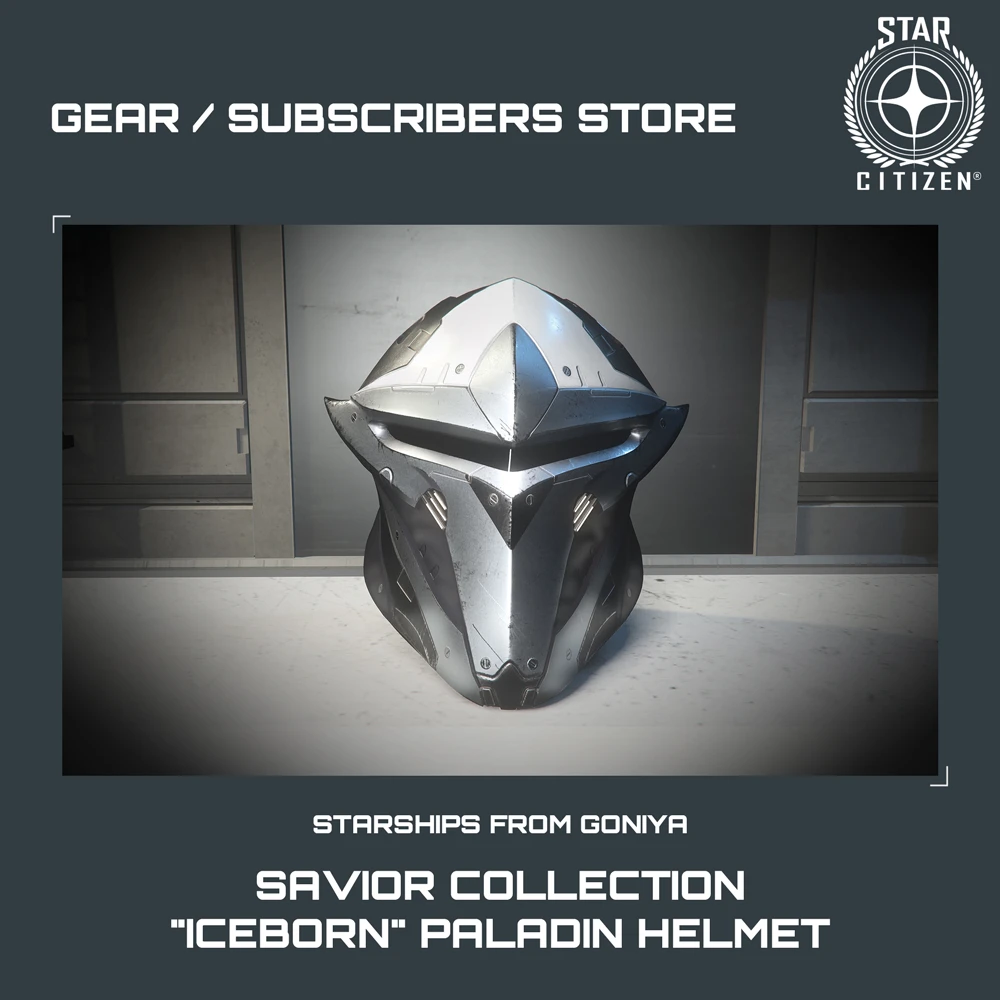 Savior Collection "Iceborn" Paladin Helmet