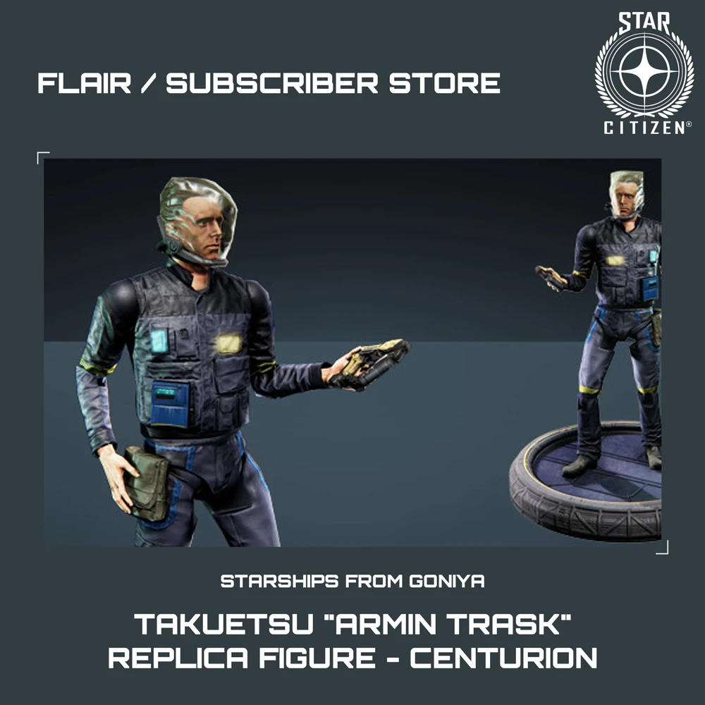 Takuetsu "Armin Trask" Replica Figure - Centurion