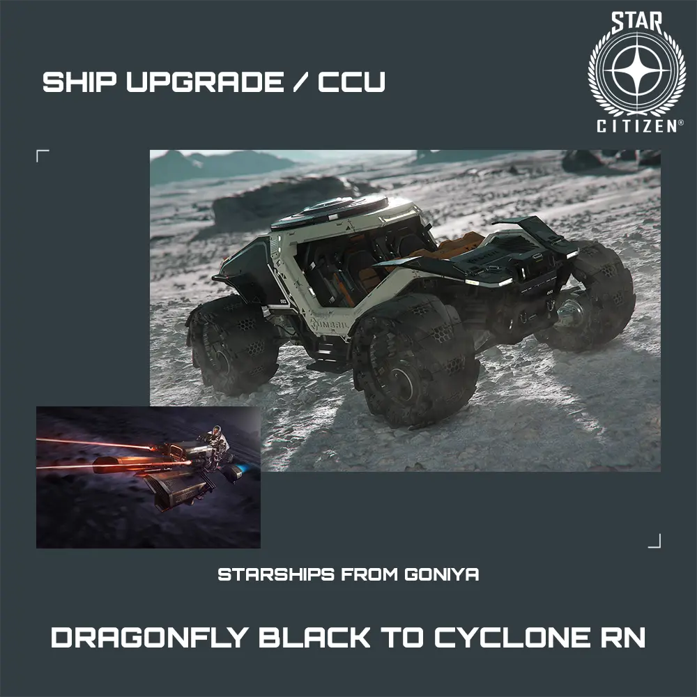Dragonfly Black to Cyclone RN