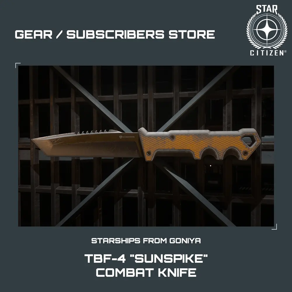 TBF-4 "Sunspike" Combat Knife