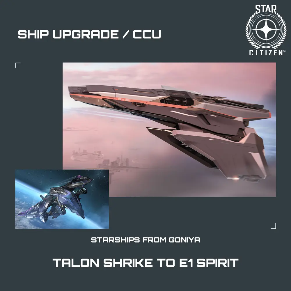 Talon Shrike to E1 Spirit