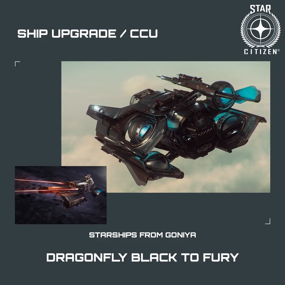 Dragonfly Black to Fury
