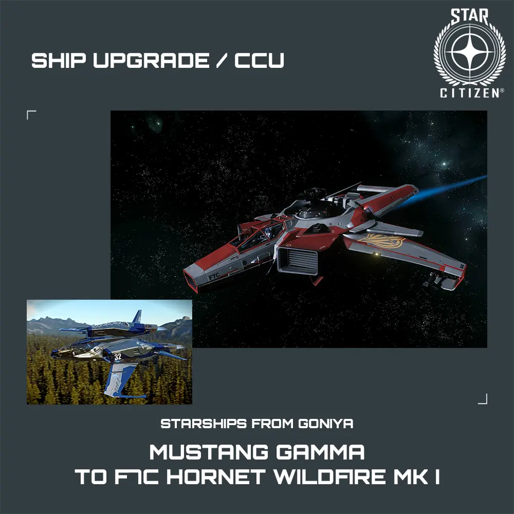 Mustang Gamma to F7C Hornet Wildfire MK I