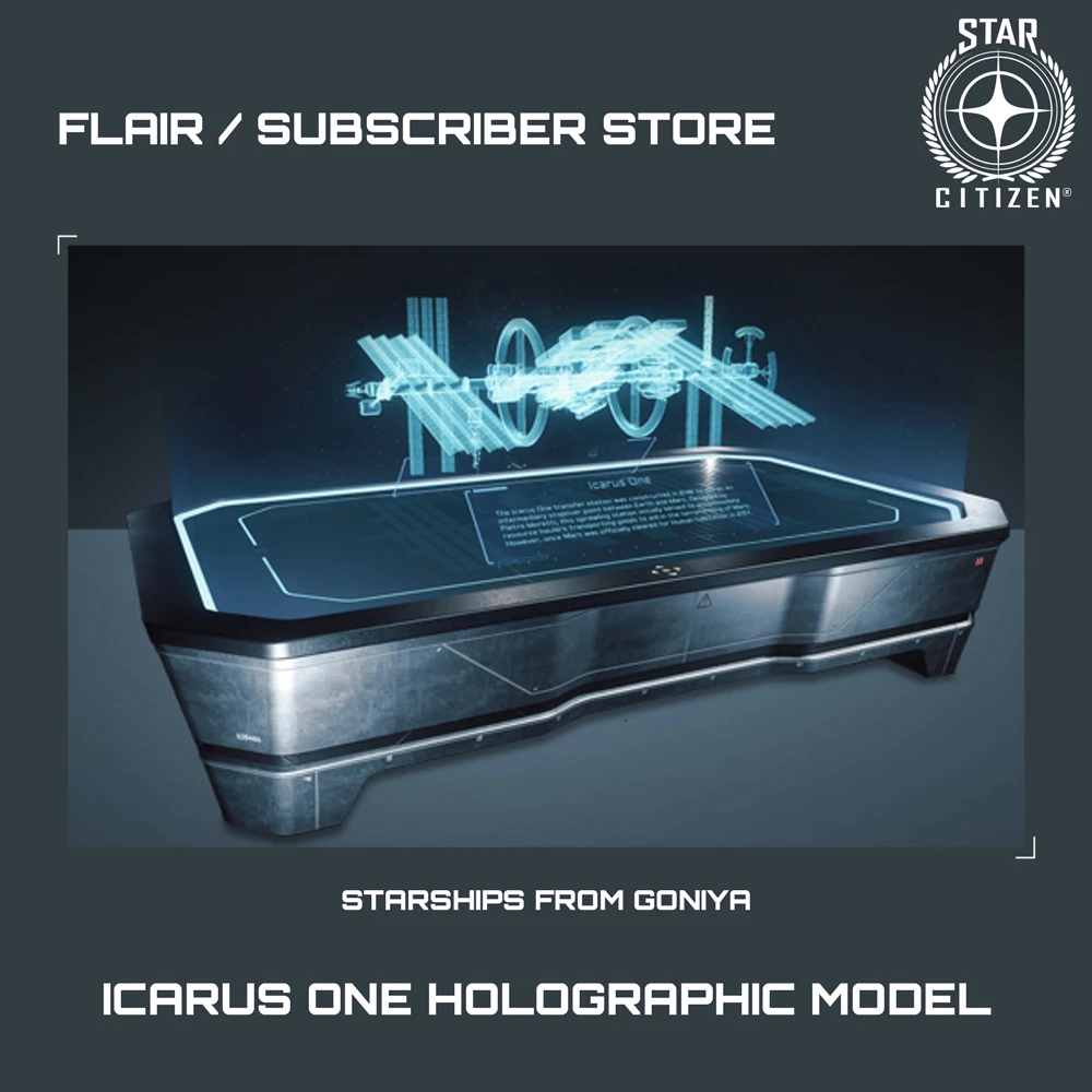 Icarus One Holographic Model