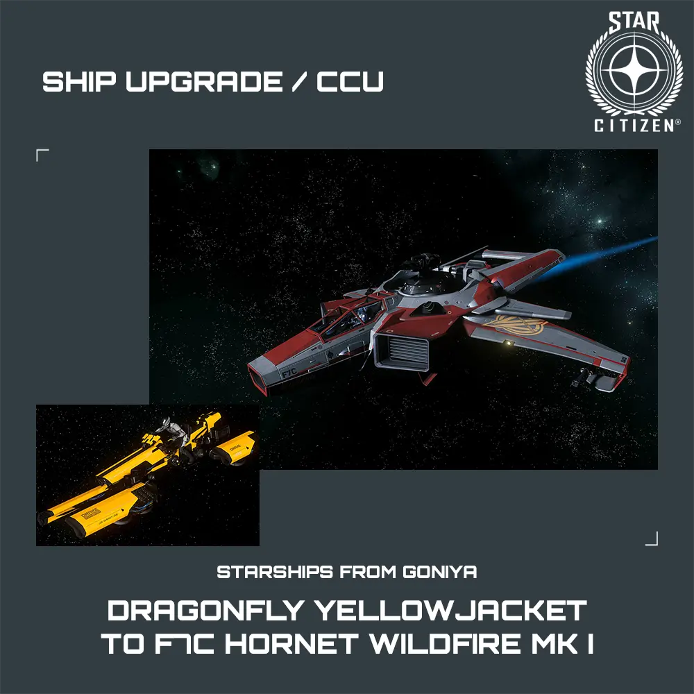 Dragonfly Yellowjacket to F7C Hornet Wildfire MK I