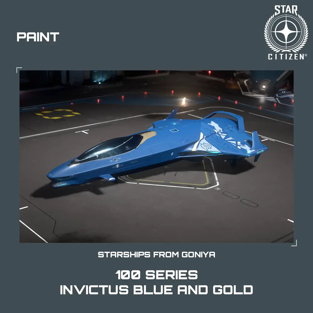 100 Series - Invictus Blue and Gold