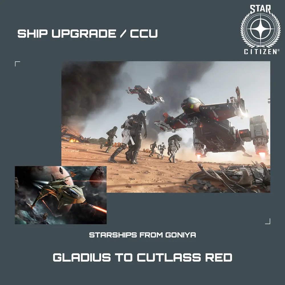 Gladius to Cutlass Red