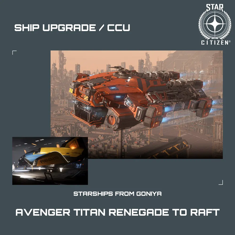 Avenger Titan Renegade to Raft