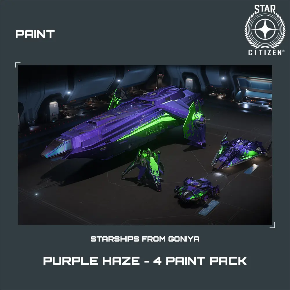 Purple Haze - 4 Paint Pack