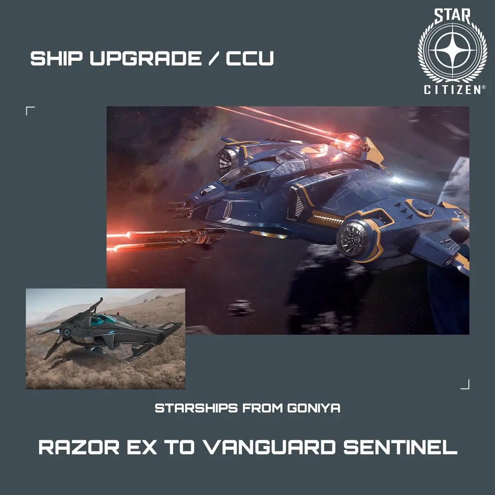 Razor EX to Vanguard Sentinel