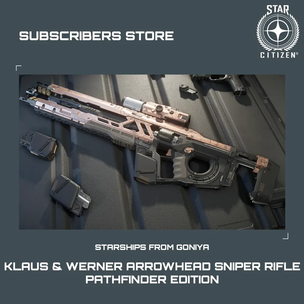 Klaus and Werner Arrowhead Sniper Rifle - Pathfinder edition