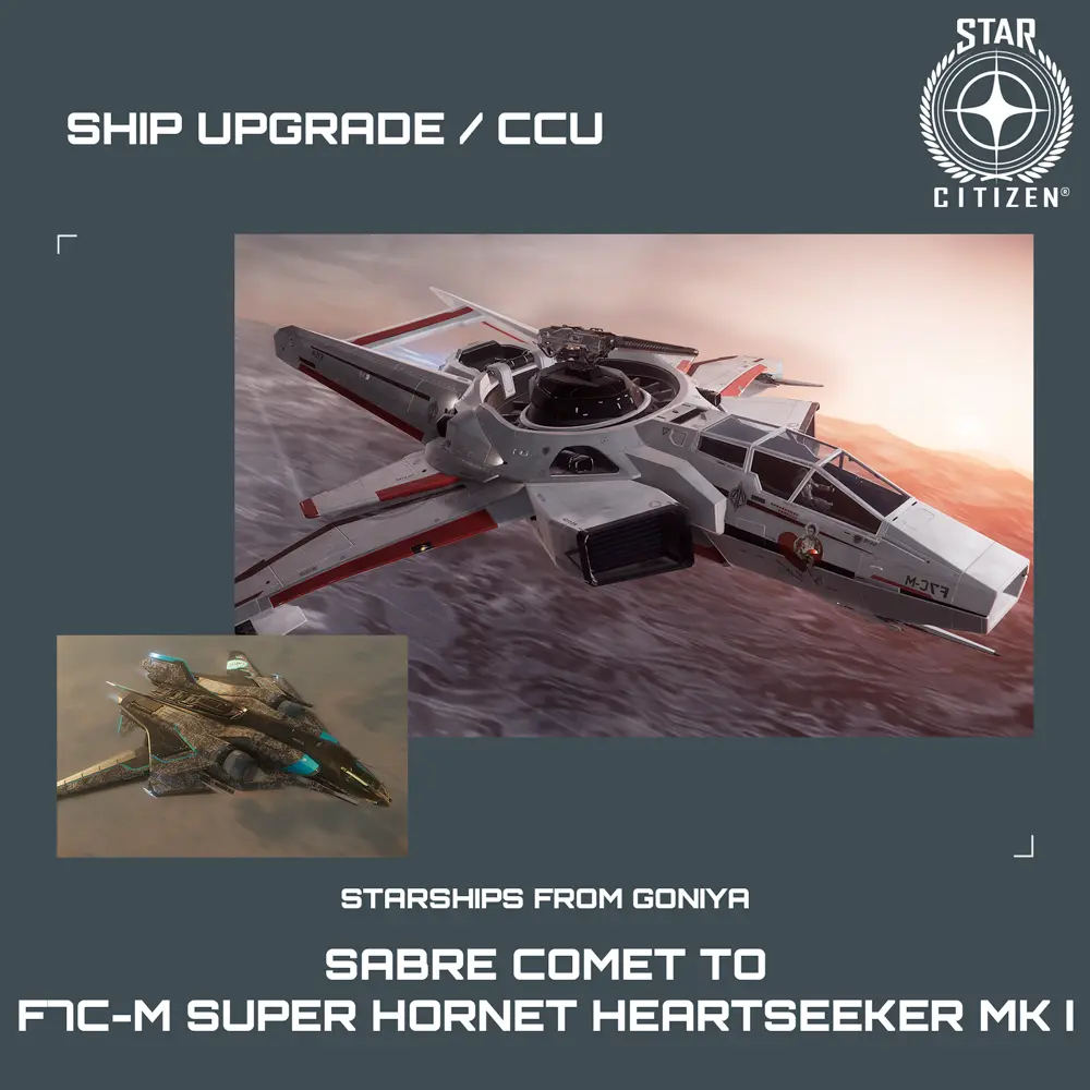 Sabre Comet to F7C-M Super Hornet Heartseeker MK I
