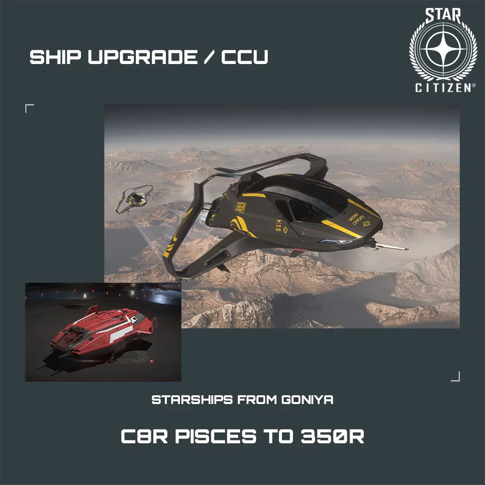 C8R Pisces to 350R