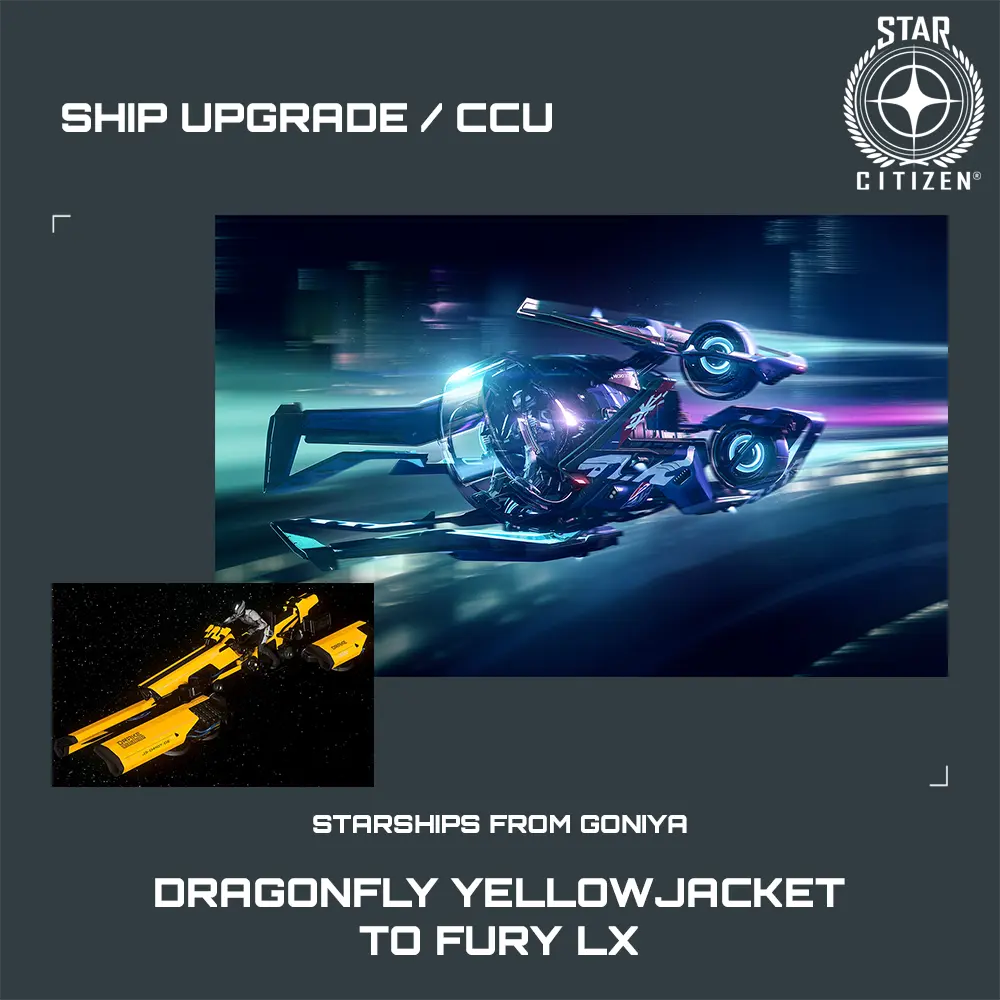 Dragonfly Yellowjacket to Fury LX