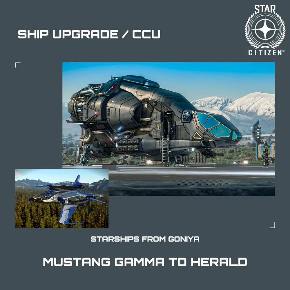 Mustang Gamma to Herald