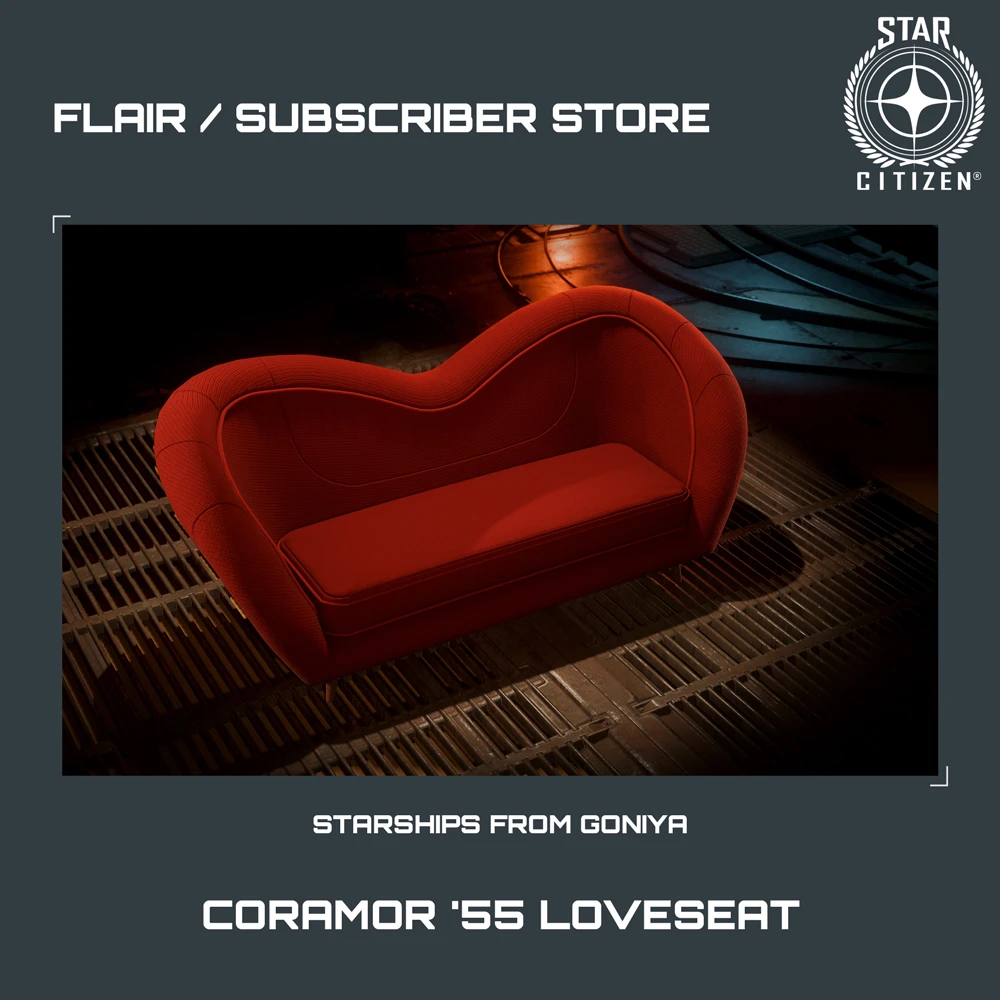 Coramor '55 Loveseat