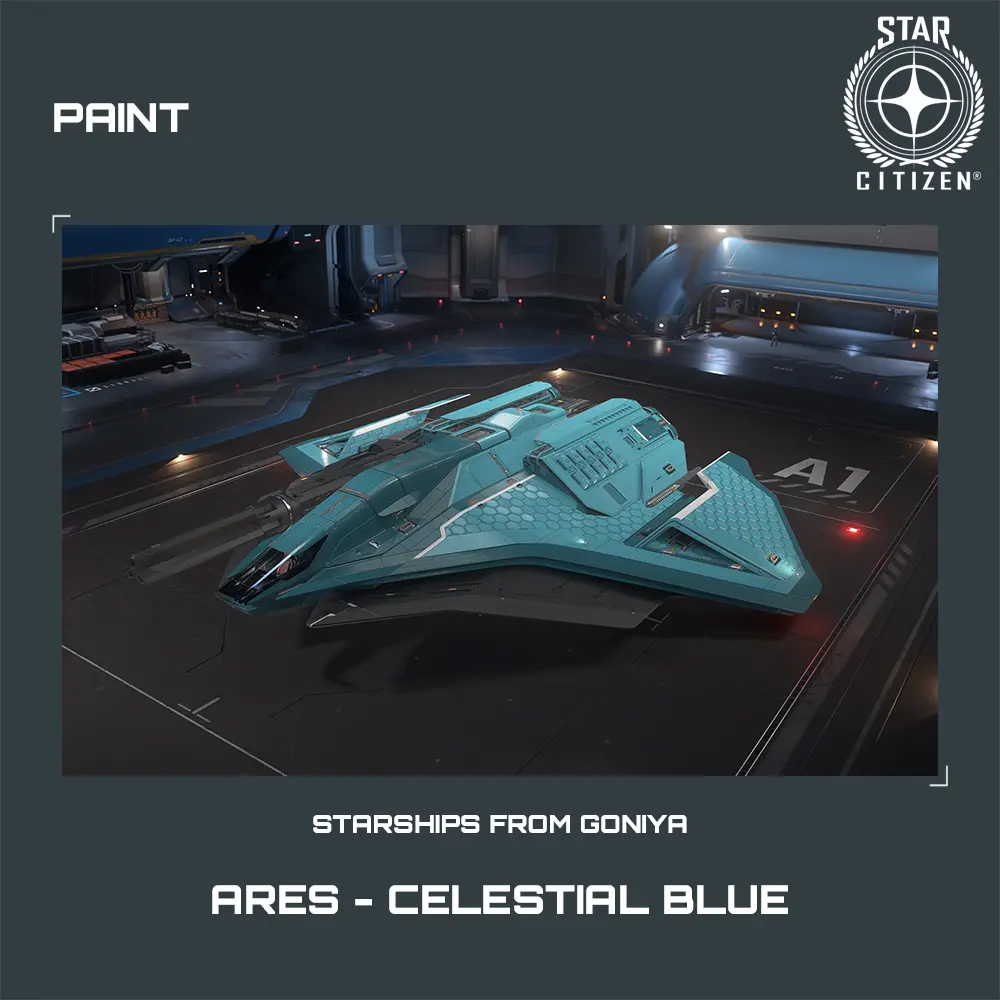 Ares - Celestial Blue