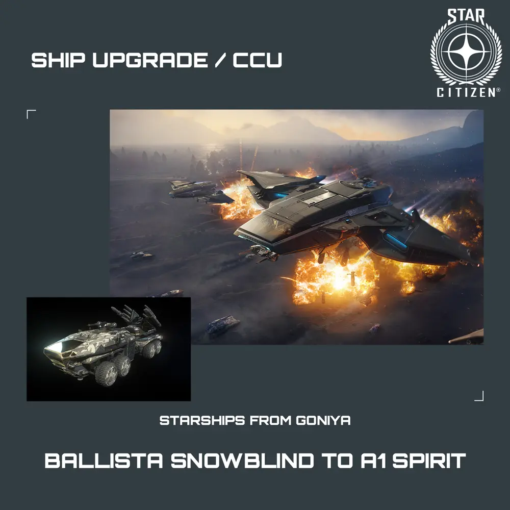 Ballista Snowblind to A1 Spirit