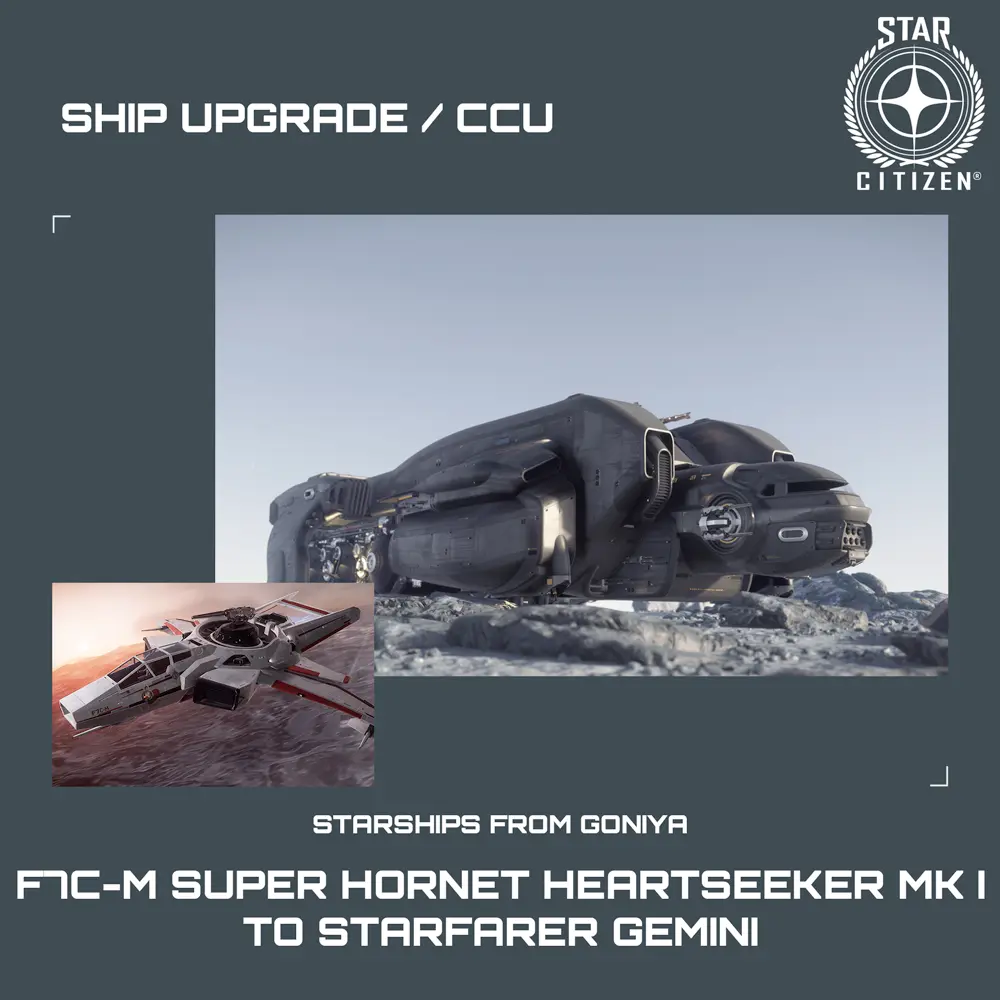 F7C-M Super Hornet Heartseeker MK I to Starfarer Gemini
