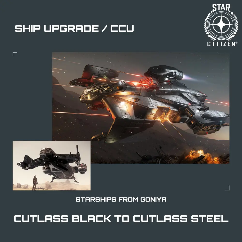 Cutlass Black to Cutlass Steel