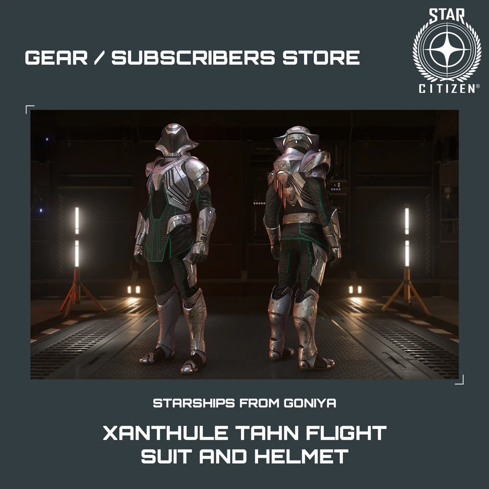 Xanthule Tahn Flight Suit and Helmet