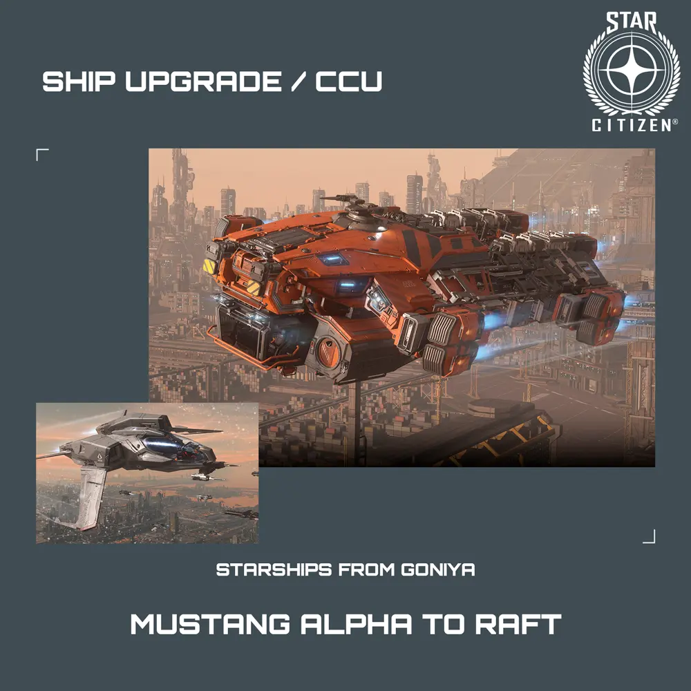 Mustang Alpha to Raft