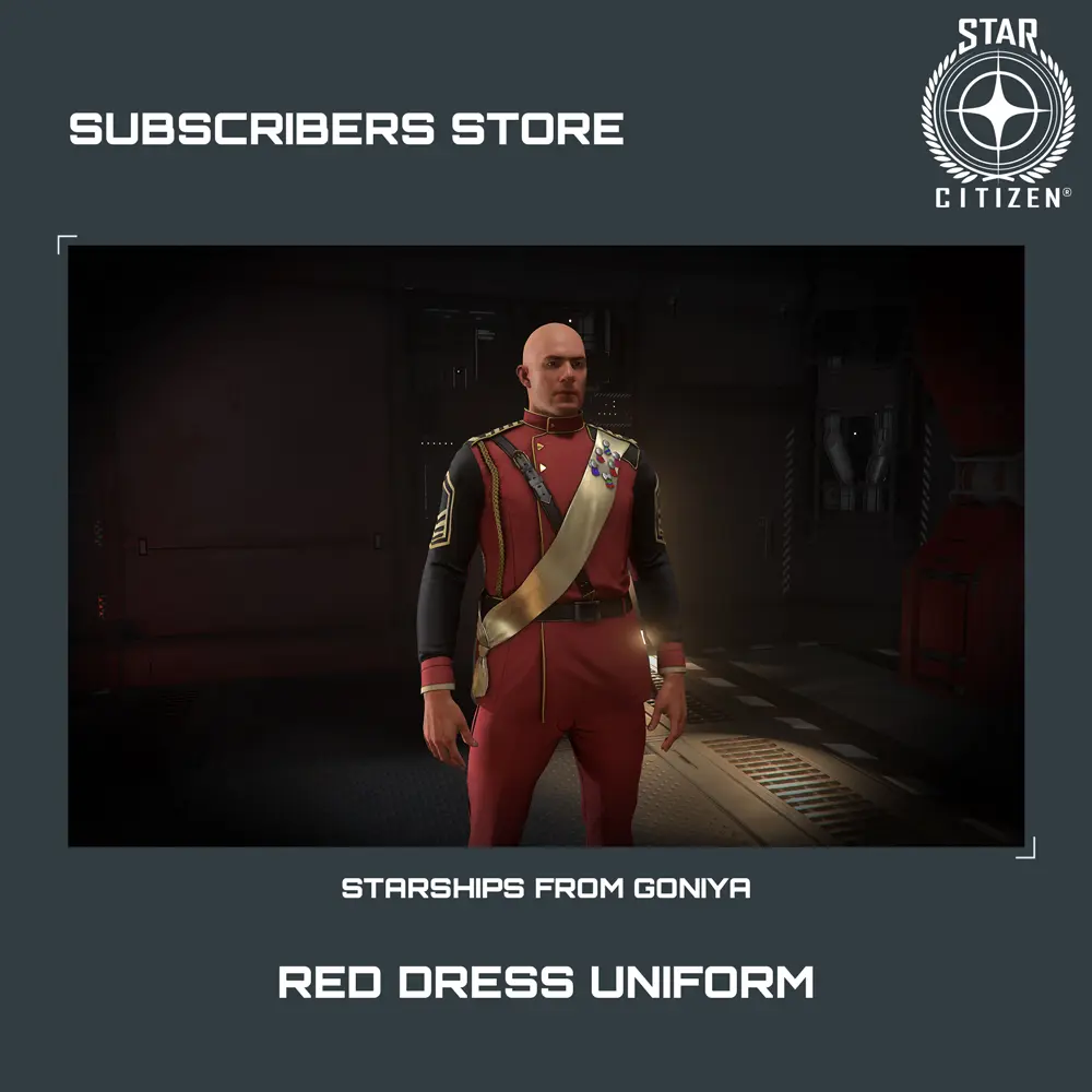 Second Tevarin War Red Dress Uniform