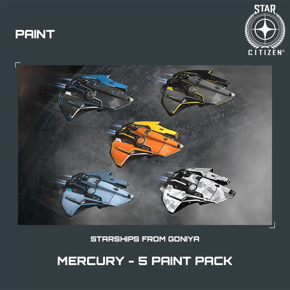 Mercury - 5 Paint Pack