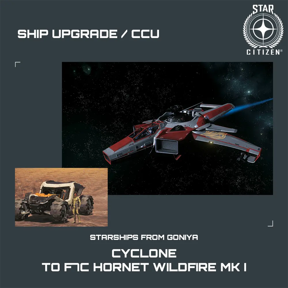 Cyclone to F7C Hornet Wildfire MK I