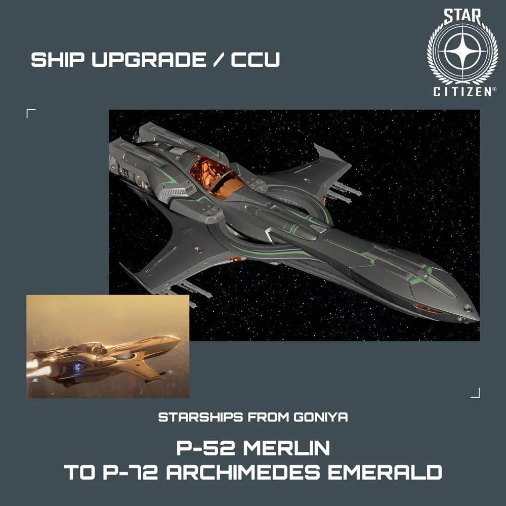 P-52 Merlin to P-72 Archimedes Emerald