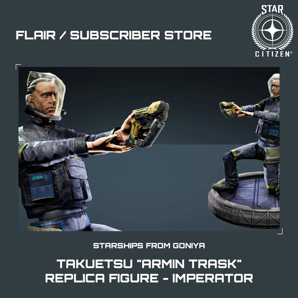 Takuetsu "Armin Trask" Replica Figure - Imperator