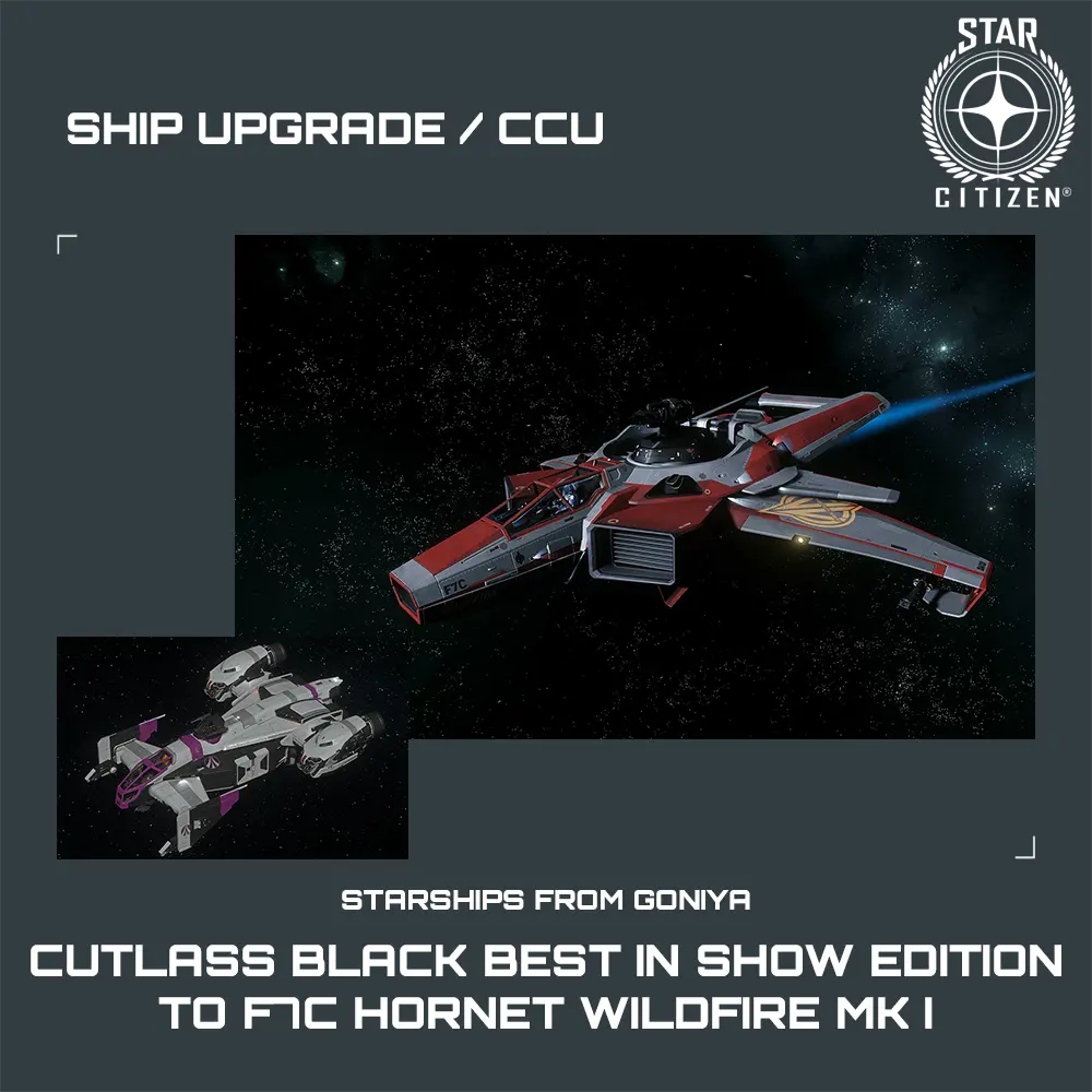 Cutlass Black Best In Show Edition to F7C Hornet Wildfire MK I