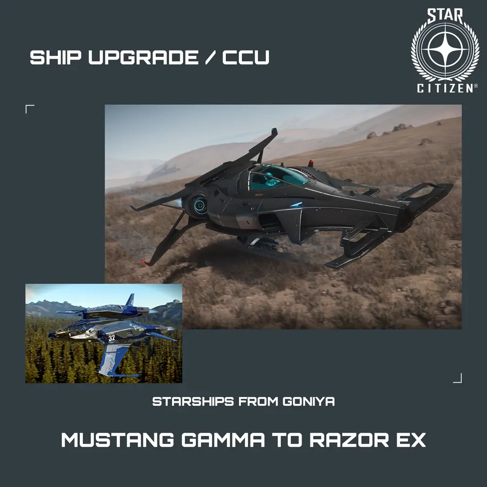 Mustang Gamma to Razor EX