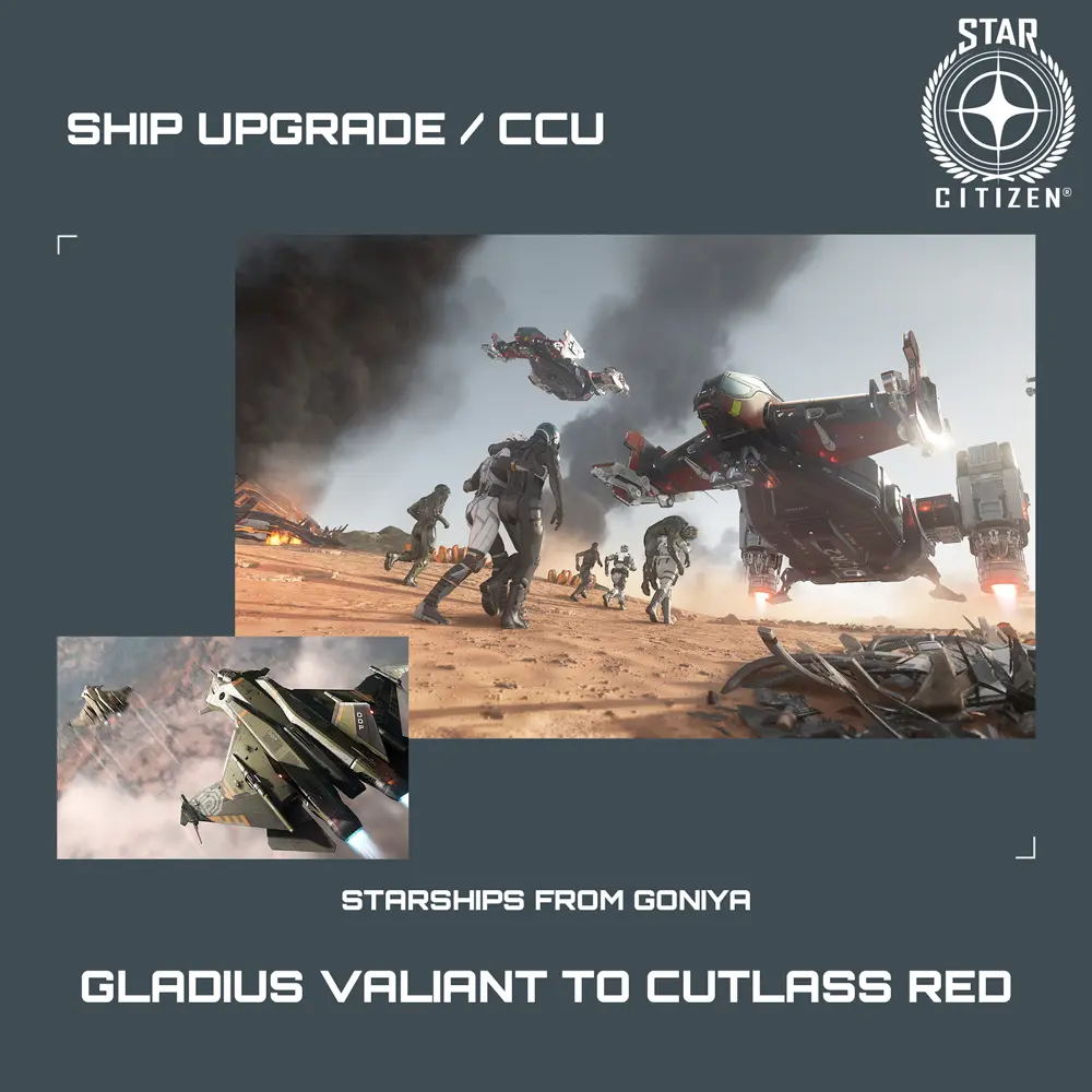 Gladius Valiant to Cutlass Red