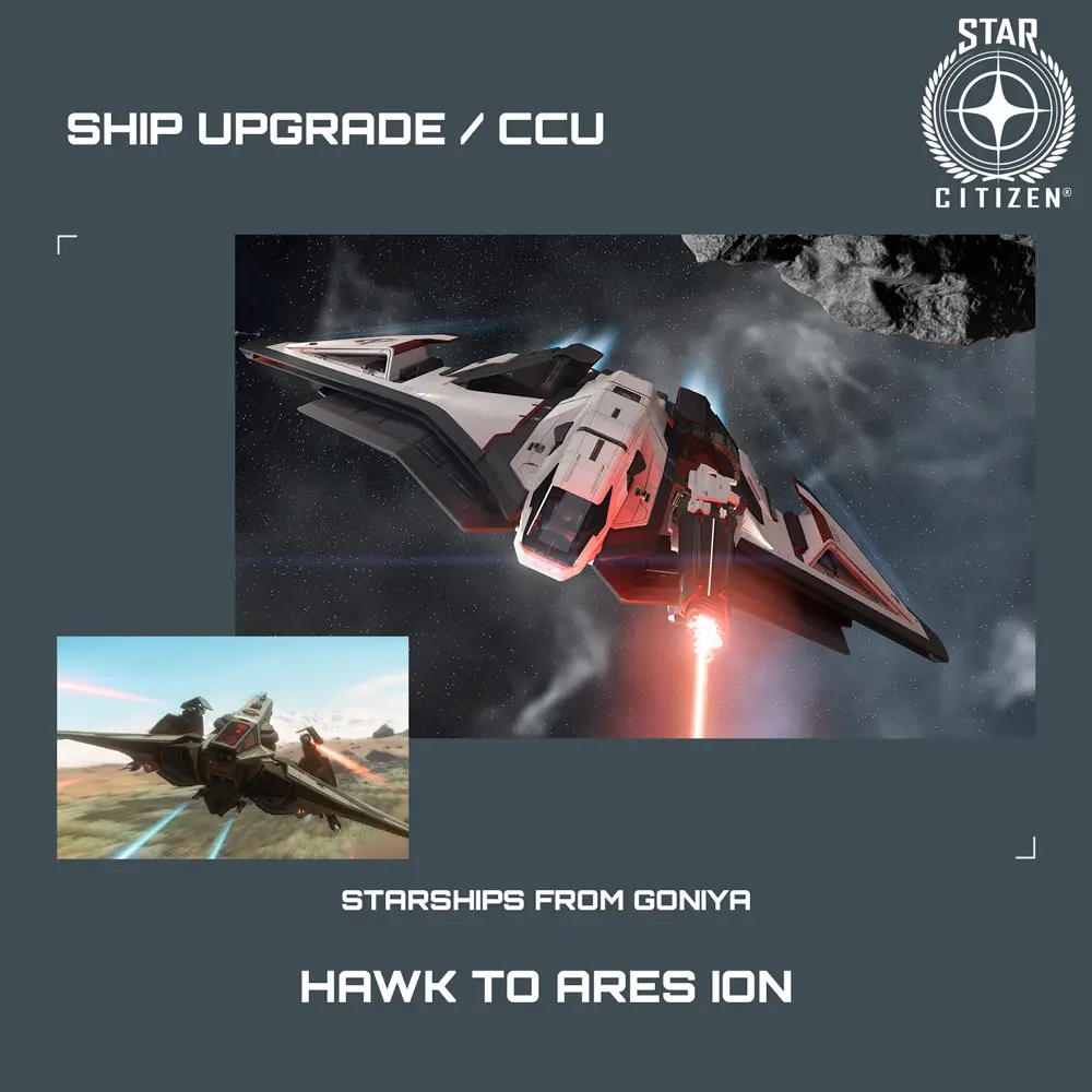Hawk to Ares Ion