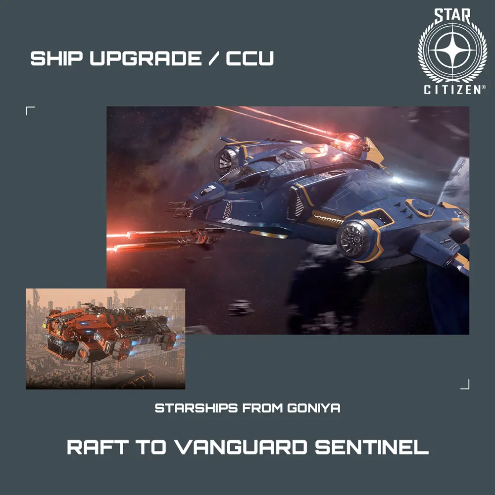 Raft to Vanguard Sentinel