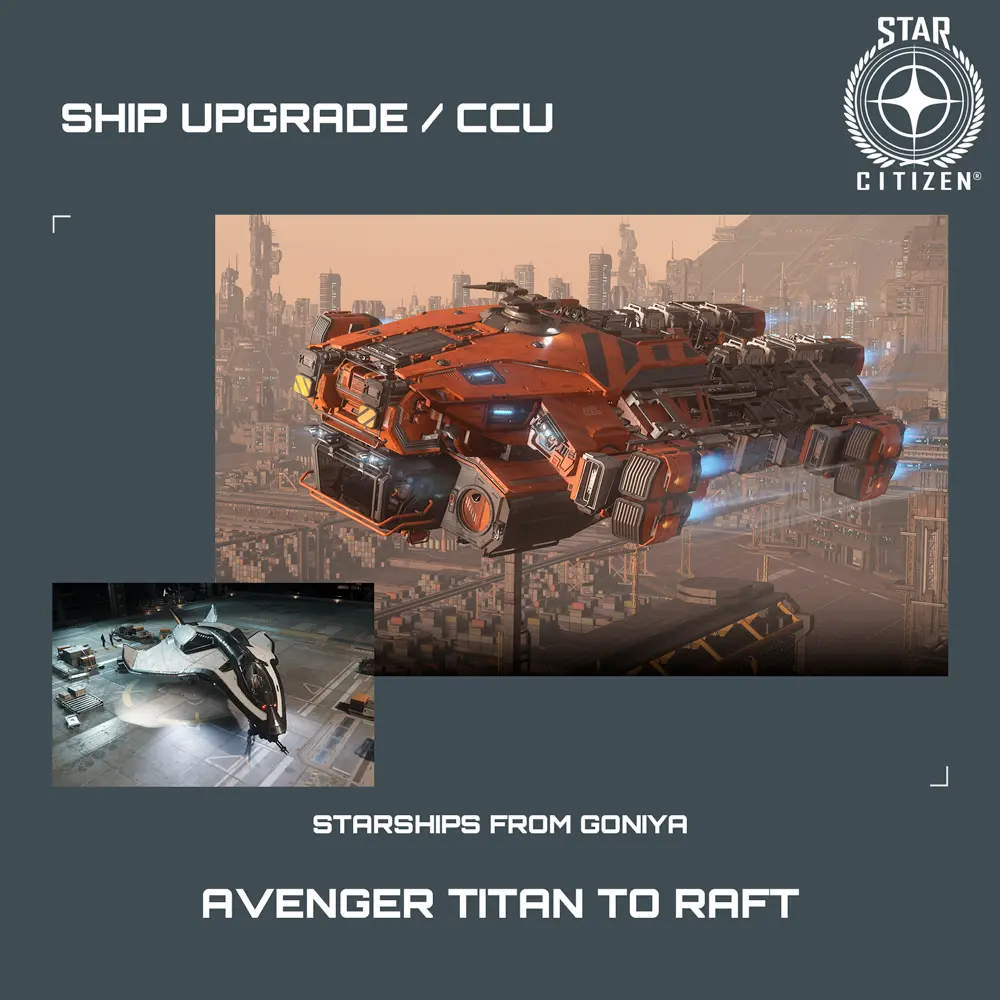 Avenger Titan to Raft